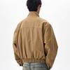 American retro bomber stand-up collar bomber jacket men and women spring and autumn boxy short barn style tooling jacket