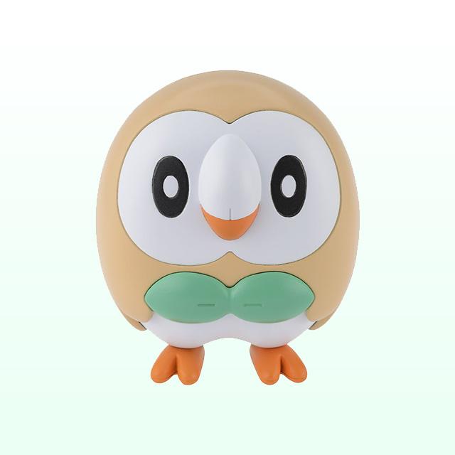 [Bandai] Pokemon Pokepla Collection QUICK!! 10 Rowlet Plastic Model Kit