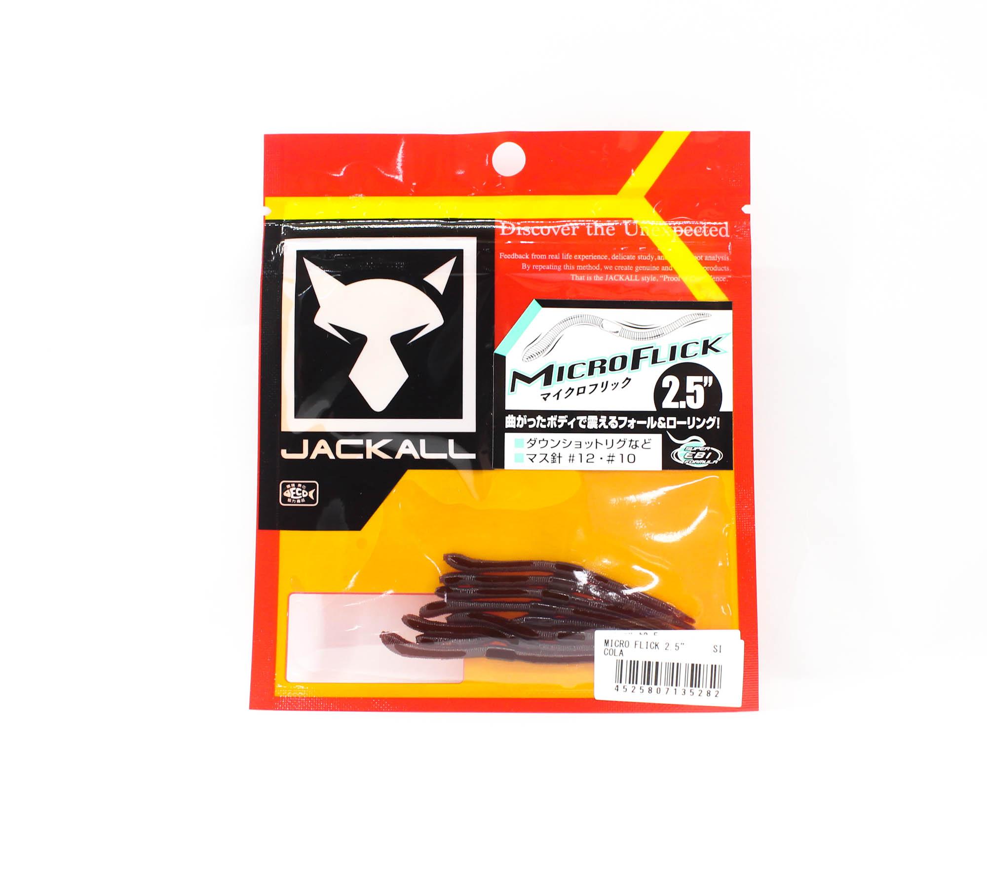 

Jackall Soft Lure Micro Flick 2,5 дюйма кола (5282)