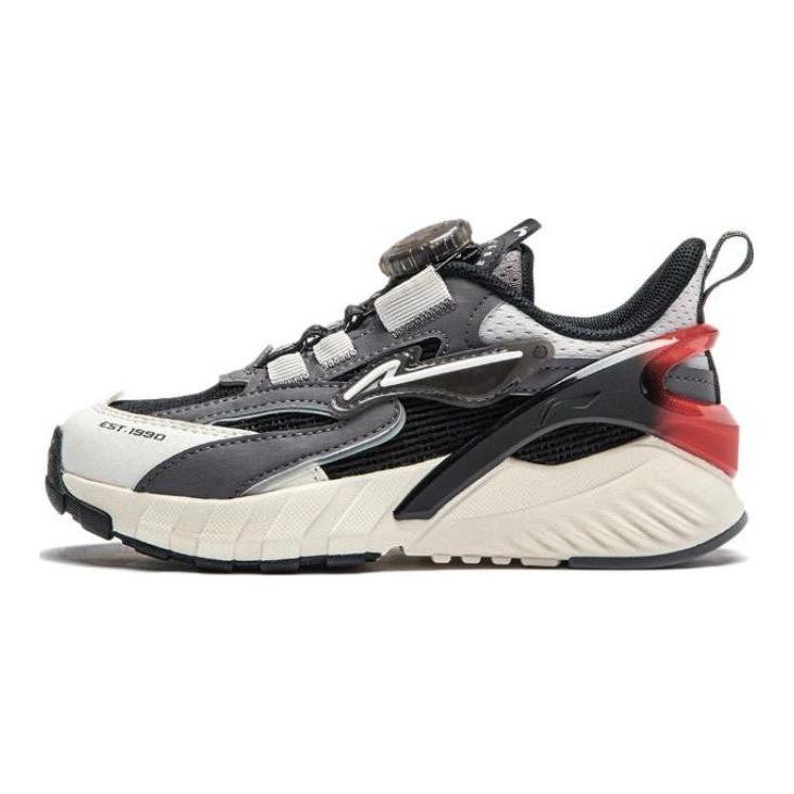 Li Ning Kids Galaxy V2 Year Of The Dragon Limited Edition Shoes Comfortable Shock Absorbing Durable Low Top Casual Shoes Kids Sneaker YKNU004-5