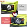 Car Headlight Metal Decoration Lamp Protective Cover for Suzuki Jimny 2019 Up Exterior Accessories