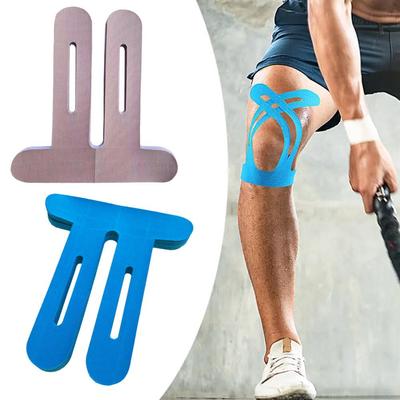 Knee Tape Elastic Adjustable Pre-cut Knee Kinesiology Tape For Running Hiking Riding Meniscus Protection Muscle Stability Design