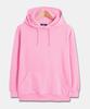 Top Boy [Non-Fleece Or Fleece-Lined] Basic Standard Fit Plain Hoodie Light Pink