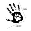 Creative Hand Prints Decal Sticker Decorative Art Decor Waterproof Ornament Paste PVC Print for