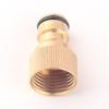 1Pc M18 or M22 Electric Car Wash Pump Connector, Household Wash Brush, Copper Nipple Handle, Switch Connector