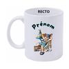 Mug Personnalisable - Céramique - 325 ml - Compatible Micro-onde - Lave-Vaisselle - Design Contemporain