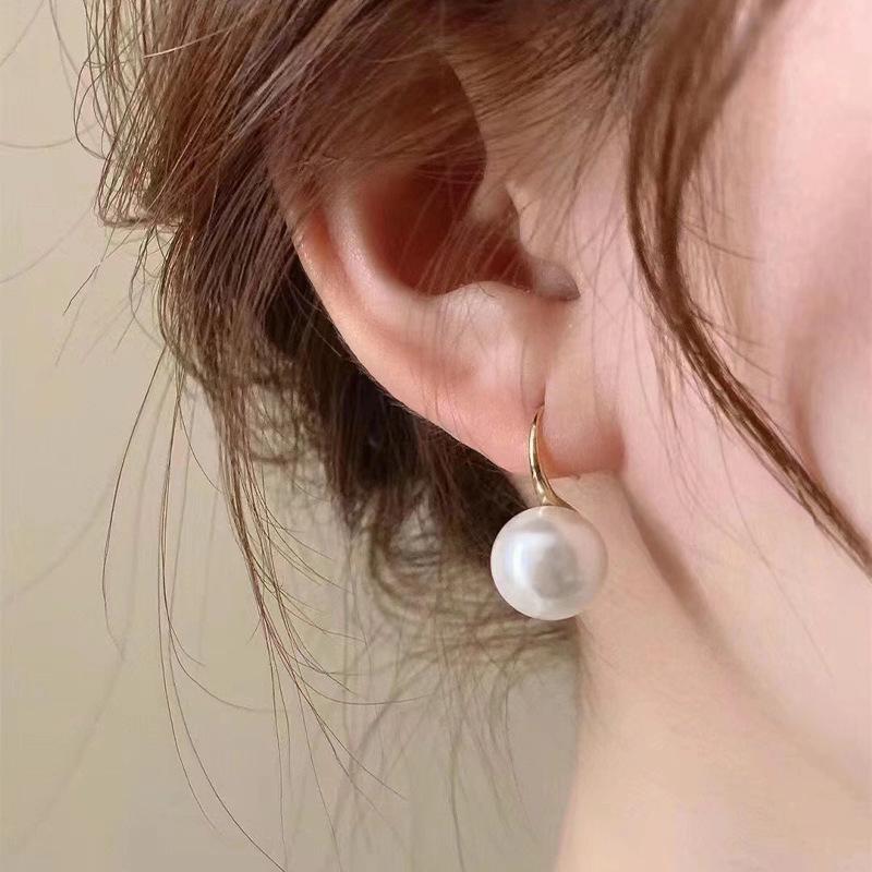 10-12 mm 5A Süßwasserperlen-Ohrstecker aus Sterlingsilber