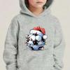 New Christmas sports top sports hoodie, autumn and winter warm long sleeved pullover top