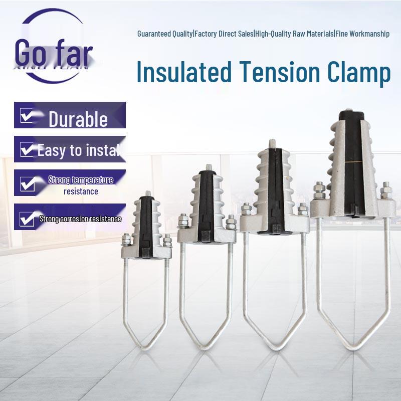 

NXJ High-Voltage 10KV Insulation Tension Wedge Clamp for Power Lines NXJ-1 (35-50mm², 10KV)
