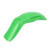 Motorcycle Front Mudguard Plastics Dirt Bike Mud Guard Replacement for KLX 110 KX65 Motorbike Green