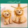 Plush Lion Keychain Toy With Short Plush Material For Girls And Gift Ideas