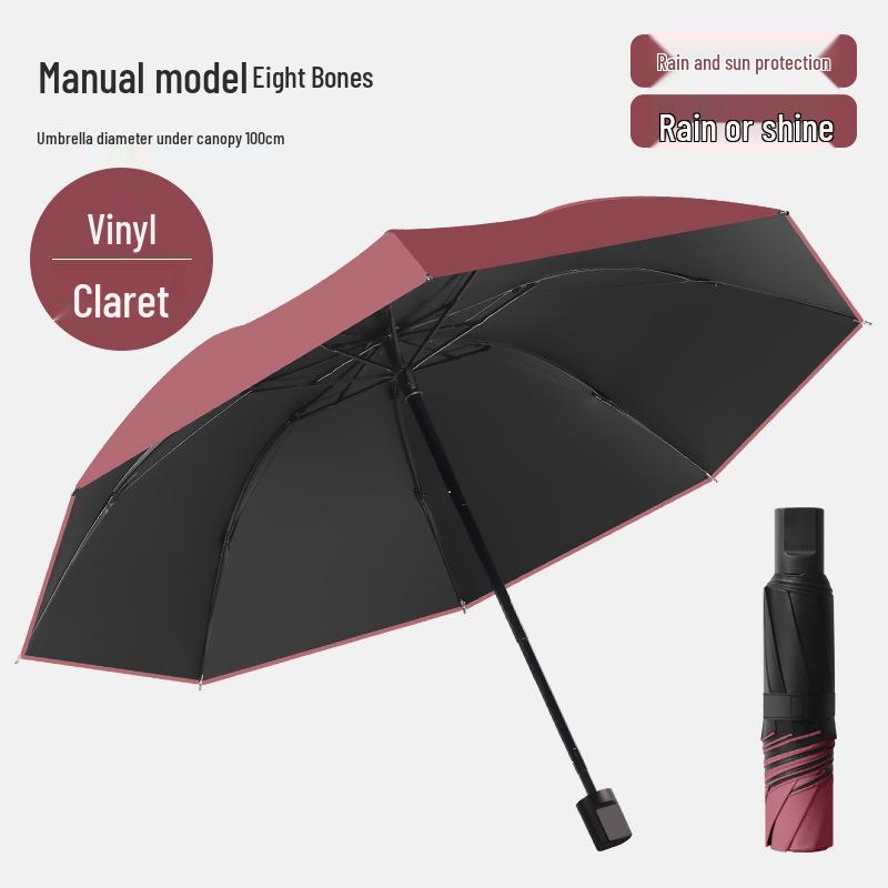 24-Bone Automatic Folding Umbrella: High-End, Sun & Rain Dual-Use, UV Protection for Men & Women