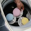 Lint Remover Laundry Floating Hair Filter Reusable Washing Machine Hair Remover Bag Self-Cleaning Mesh Filter