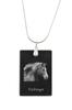 Freiberger – Crystal pendant with horse, silver necklace with photo | Art-Dog