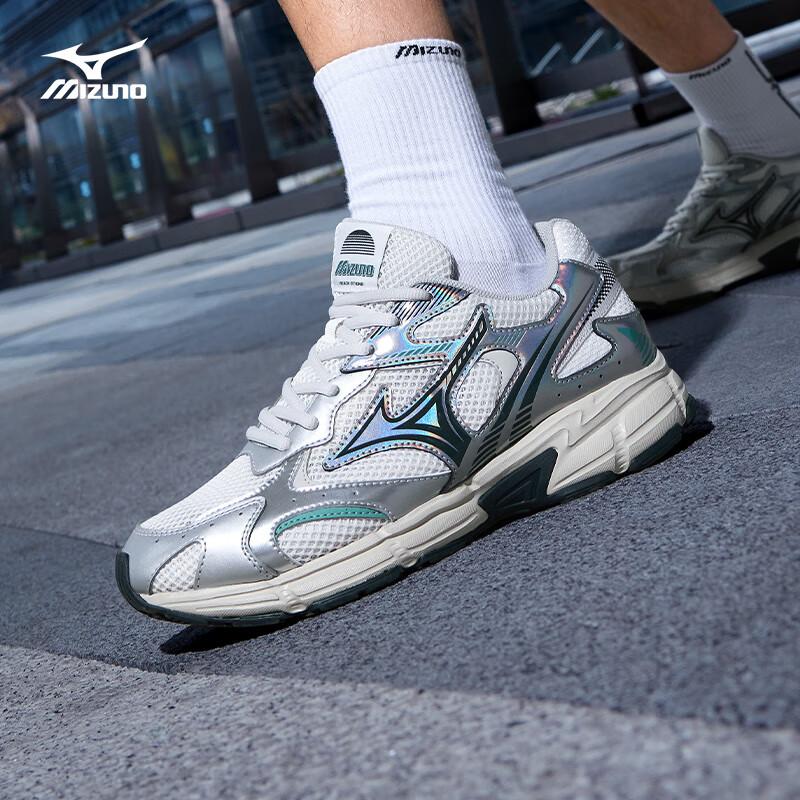 Mizuno Men's And Women's Retro Running Shoes, Shock-Absorbing And Wear-Resistant