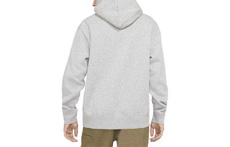 Men's Nike Sweatshirts Men's Dark Heather Gray Hooded Moderate Regular