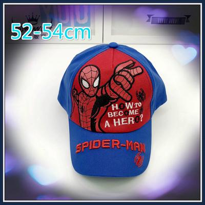 Boys Spider man Hip Hop Cap Children Marvel Spiderman Cap Hat Size 54 /& 56 Cm