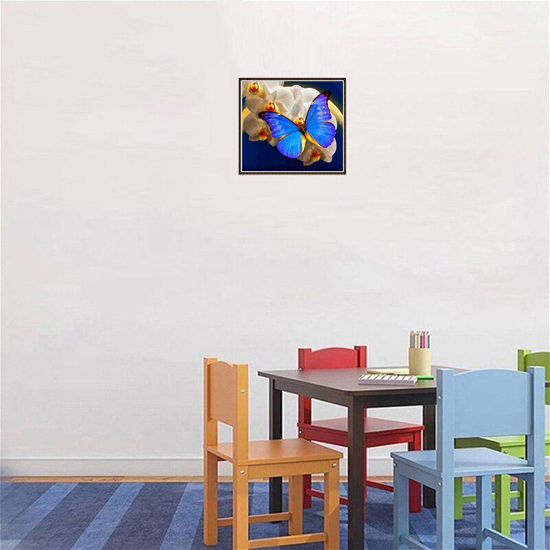 Diamond Painting Full Round Drill Animals Butterfly Cross Stitch Diamond Embroidery