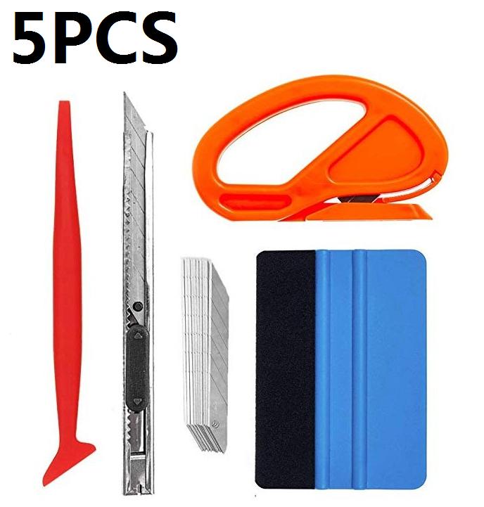 12Pcs Car Wrap Vinyl Scrapers High Quality Car Wrapping Tools Kit Profession Window Tinting Car Gadgets Universal Accessories
