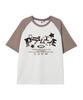 PRIMATE Sugar Oversized Raglan Short Sleeve T-Shirt 5 Colors
