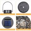 Lantern Light Waterproof Solar Lamp -LED Solar Powered Lantern Garden Light Dancing Flicker Flame Light Landscape Yard