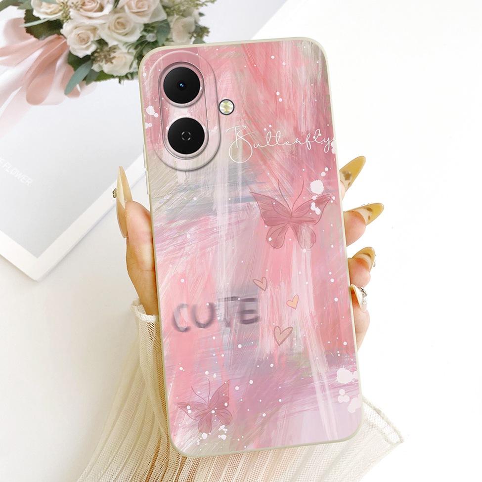 For Tecno KM4 Casing For Tecno Spark Go 2 Case Cover Luxury Fashion Cute Cartoon Funny Painted Silicone Phone Case