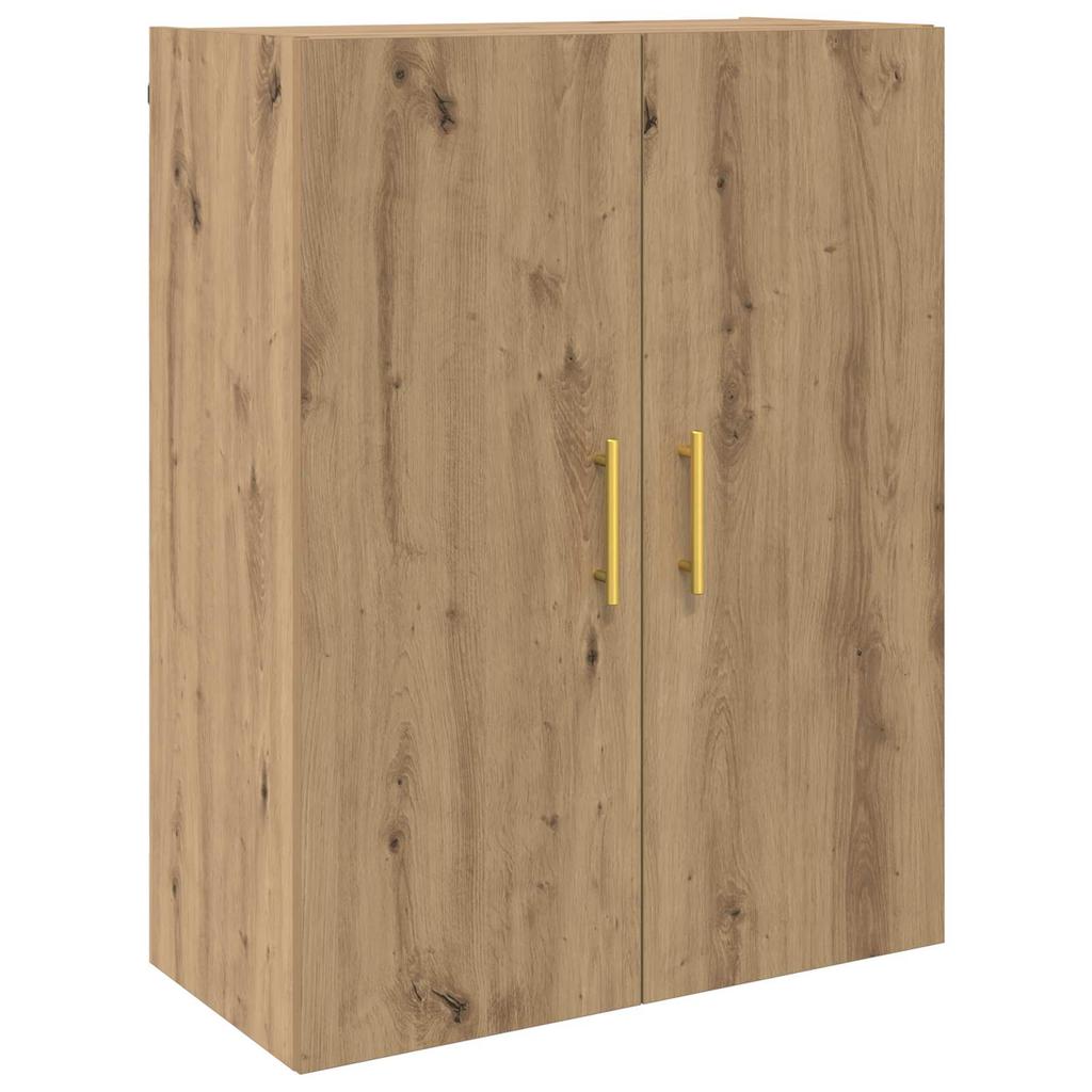 Wall Cabinet 2 pcs Artisan Oak 69.5 x 34 x 90 cm Particleboard