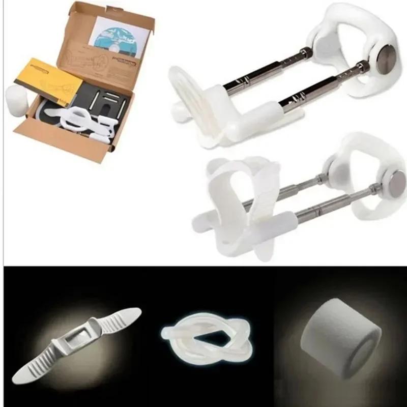 Penis Enlargement Stretch Clamp Extender Penis Stretching Exerciser Penisgrowth Traction Device for Men Portable Sport Train 18+
