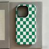 Art Checkerboard Phone Case for Samsung Galaxy A56 A36 A26 S26 S25 S24 S23 S20FE Ultra Plus 4G 5G Luxury Double-layer Back Cover
