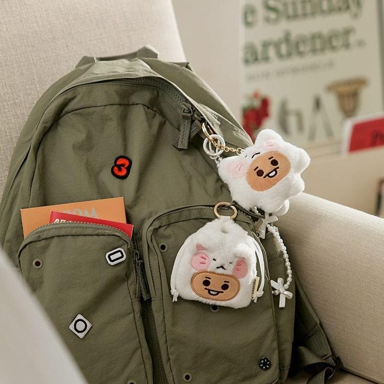 Anime Kawaii Plush Doll Keychain Cute Cartoon Doll School Bag Pendant Decoration Birthday Gift