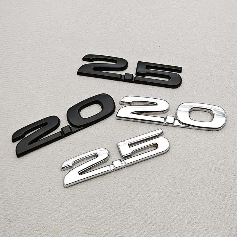 NEW 3D Metal Car Styling 2.0 2.5 AWD Logo Car Body Badge Emblem For Mazda 3 CX-5 CX-3 RX-8 RX- 5 Decals Accessories Yvmsj22