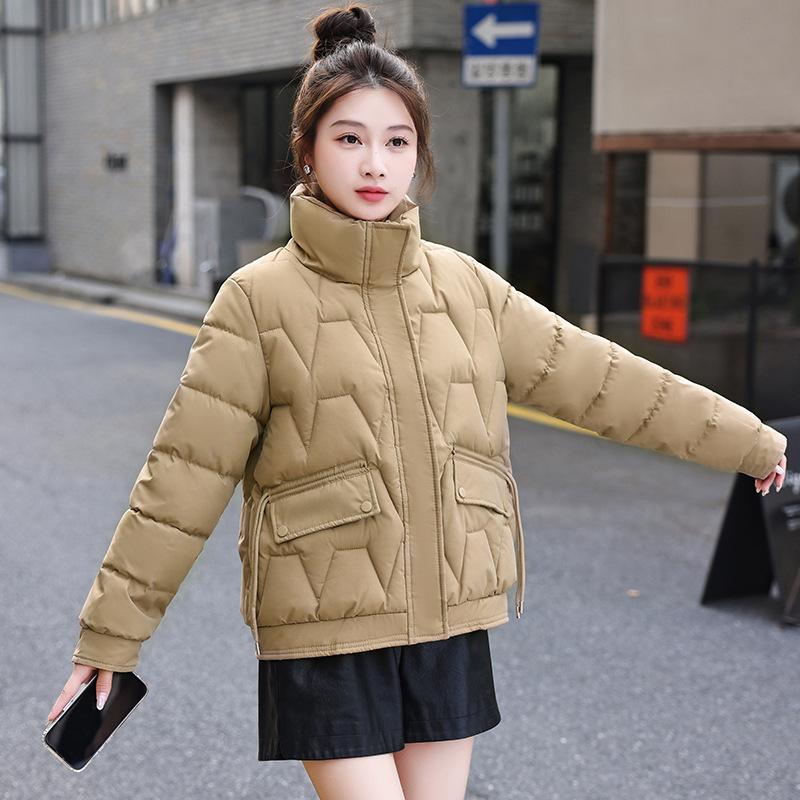 Padded Clothes Short Winter New Padded Clothes Thickened Stand-up Collar Loose Padded Jacket Women