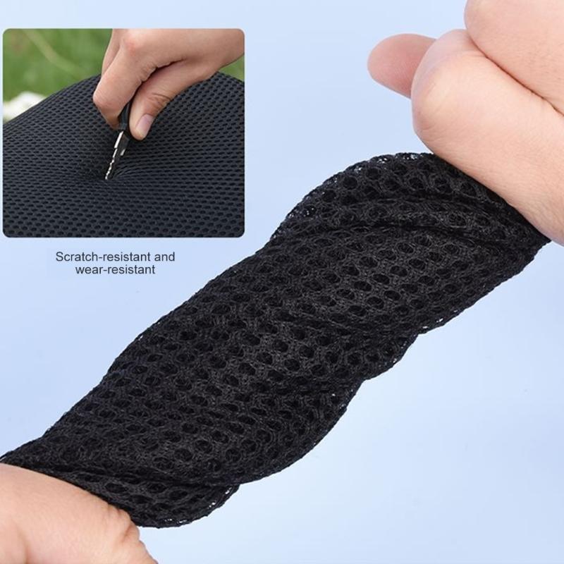 Electric Scooter Seat Cover 3D Airflows Ventilation Honeycomb Weatherproof Anti Slip Mesh Cushion Cover for Long Rides