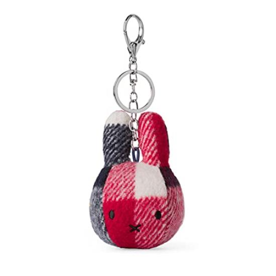 

BON TON TOYS Miffy Check Bag Charm Keychain Red Gift BTT-023RD