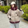 Autumn Winter Thicken Warm Parka Women Casual Sweety Solid Color Big Pocket Loose Hooded Coat Jackets Outwear