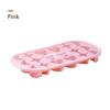 1pc 18 Holes Silicone Ice Tray With Cover 18 Grids Flexible Ice Tray With MoonStar And Heart-shaped Mold For DIY Handmade Ice Cube