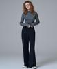 Marop 2164 Stretch Flare Pants (Navy)