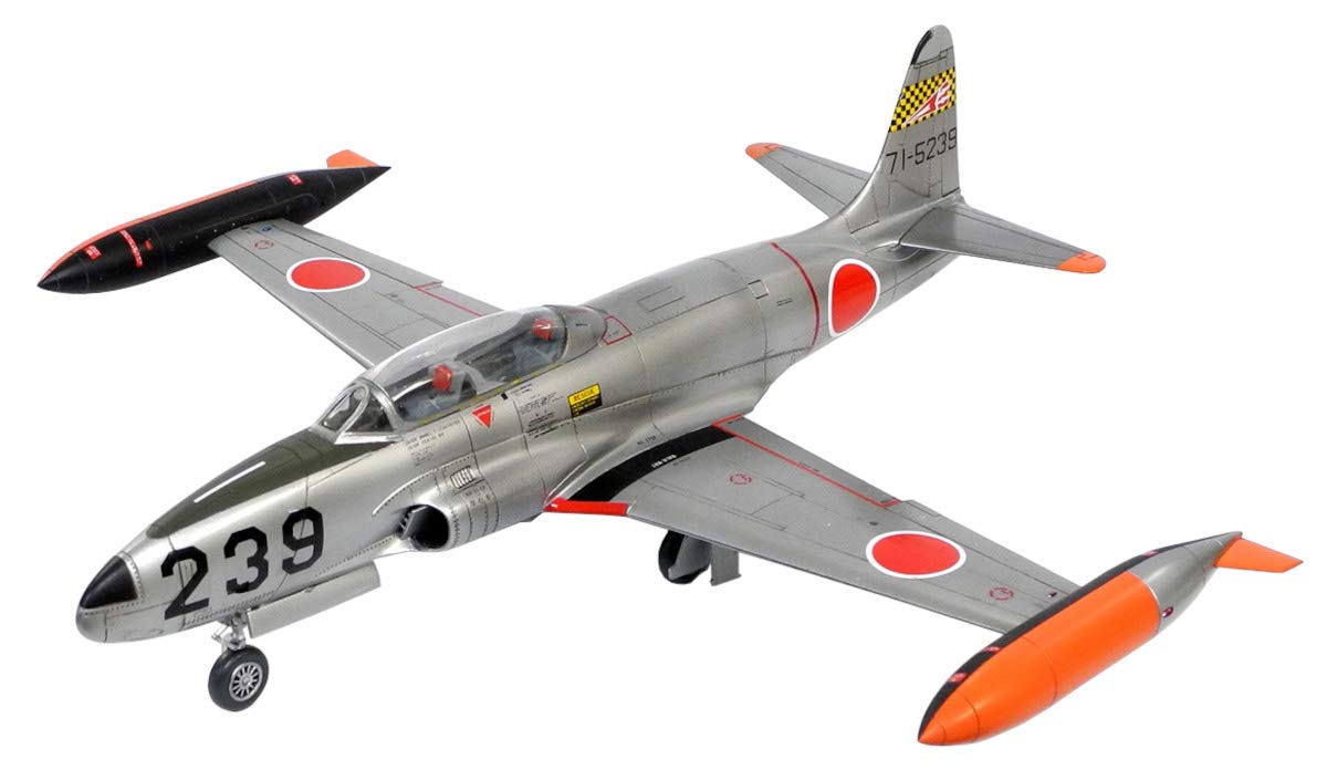 

Monochrome Scale Air Force Jet Trainer Plastic Model Kit MCT502 1/48 Self-Defense T-33A