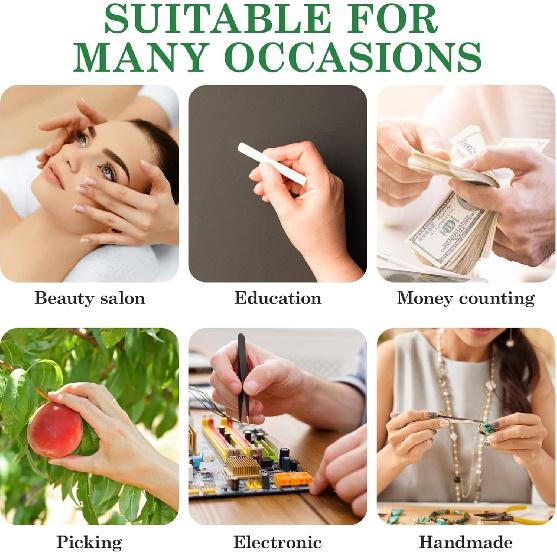 SEWACC 20 Pcs Leather Finger Cots Needle Felting Finger Protectors Thumb Finger Thimble Embroidery Needlework Fingers Thumb Protection Sleeve Cots