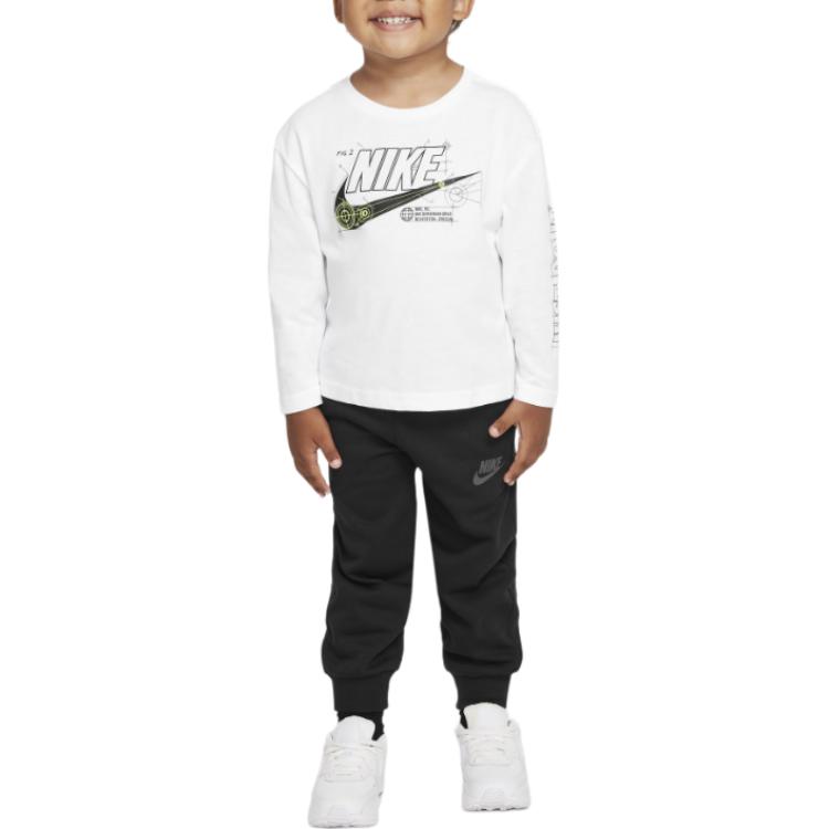 

Nike Kids Matching Sets Black Infant And Toddler HV1552-010 3T