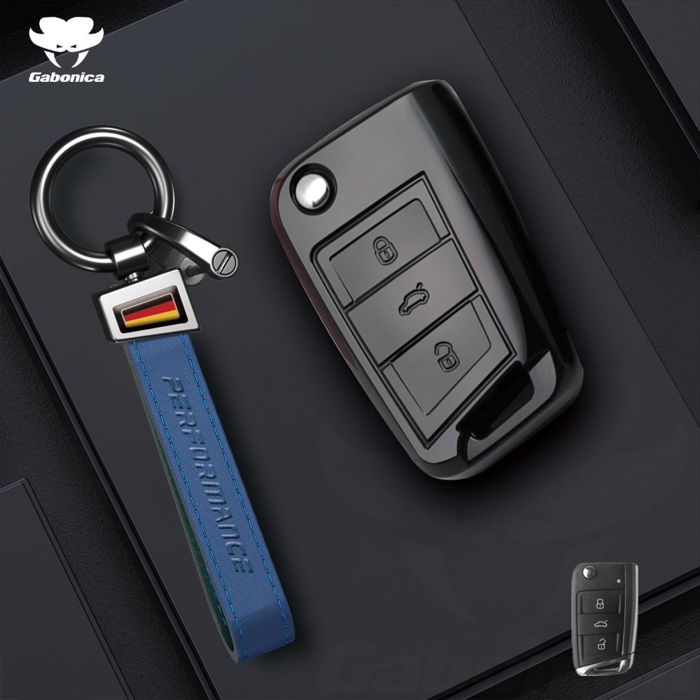 For Vw Volkswagen Polo Golf 4 5 6 7 T5 Mk7 Tiguan Passat B6 B5 Skoda Octavia A5 A7 Seat Leon Fr 2 Ibiza Ateca Car Key Case Cove