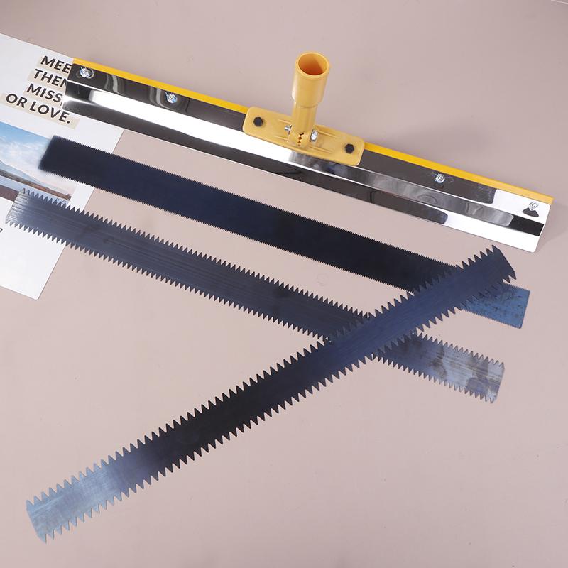 Standing Push Knife  Self-Leveling Scraper Ring Epoxy Floor Base Plate Scraper Tool Tooth Height 2Mm/5Mm/8Mm Tooth Strip