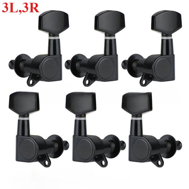 

6 шт. Запечатанные колки для гитарных струн, фиксирующие колки 3L3R, колки для настройки, колки для струн, тюнер для электроакустической гитары, гитарные аксессуары