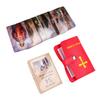 54 Pray Cards with PU Leather Pouch Dust Proof Lightweight Religious Keepsake Cards with Holder