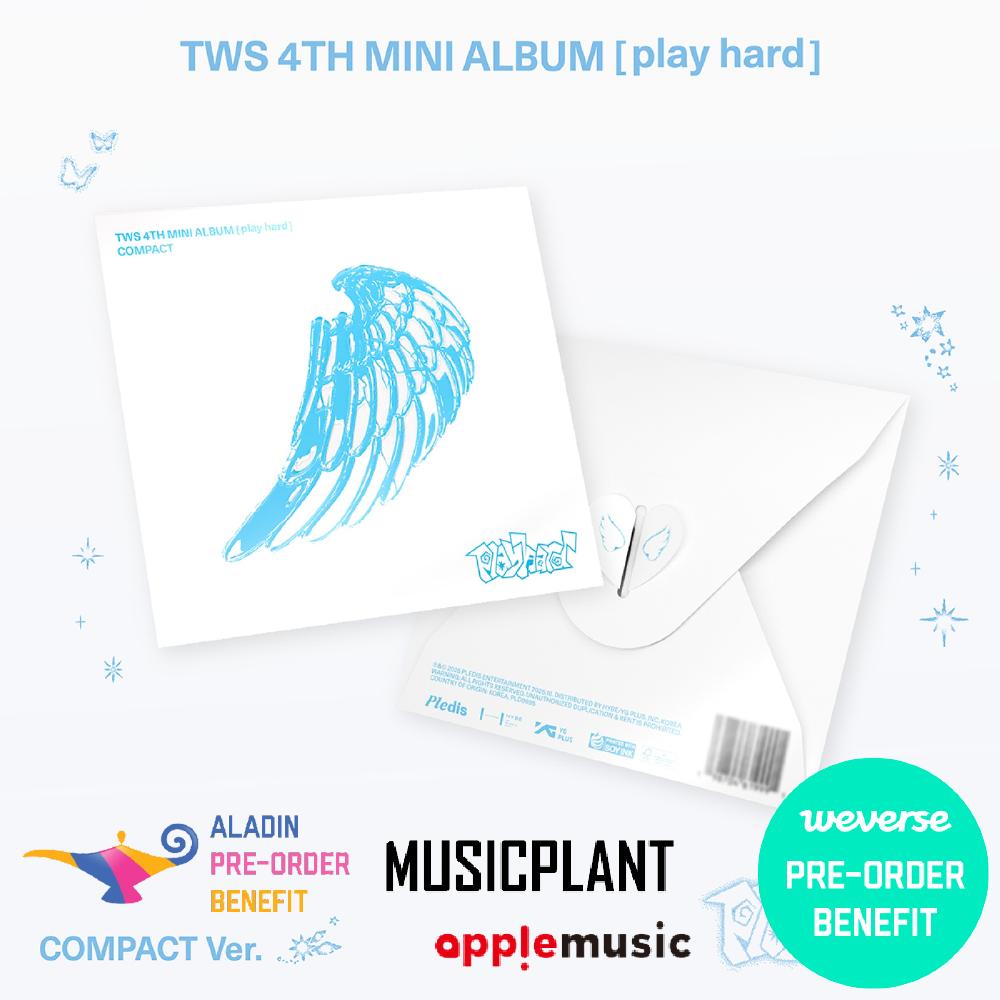 Pre-order TWS 4th Mini Album play hard Compact ver. & SHOP POB