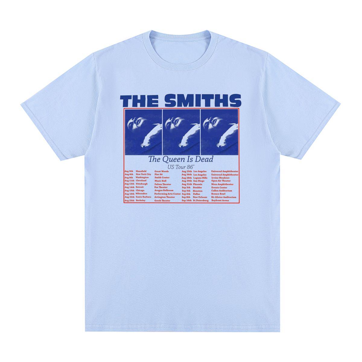 

The Smiths Vintage Tshirt The Queen Is Dead Cotton 1980s Indie Morrissey Homme Unisex Rock Band T shirt New Tee Tshirt Women Tops 3XL