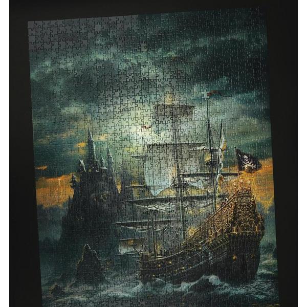 Korea Board Games Statek piracki Puzzle w Heavy Rain C31682, 1500 elementów, mieszane kolory