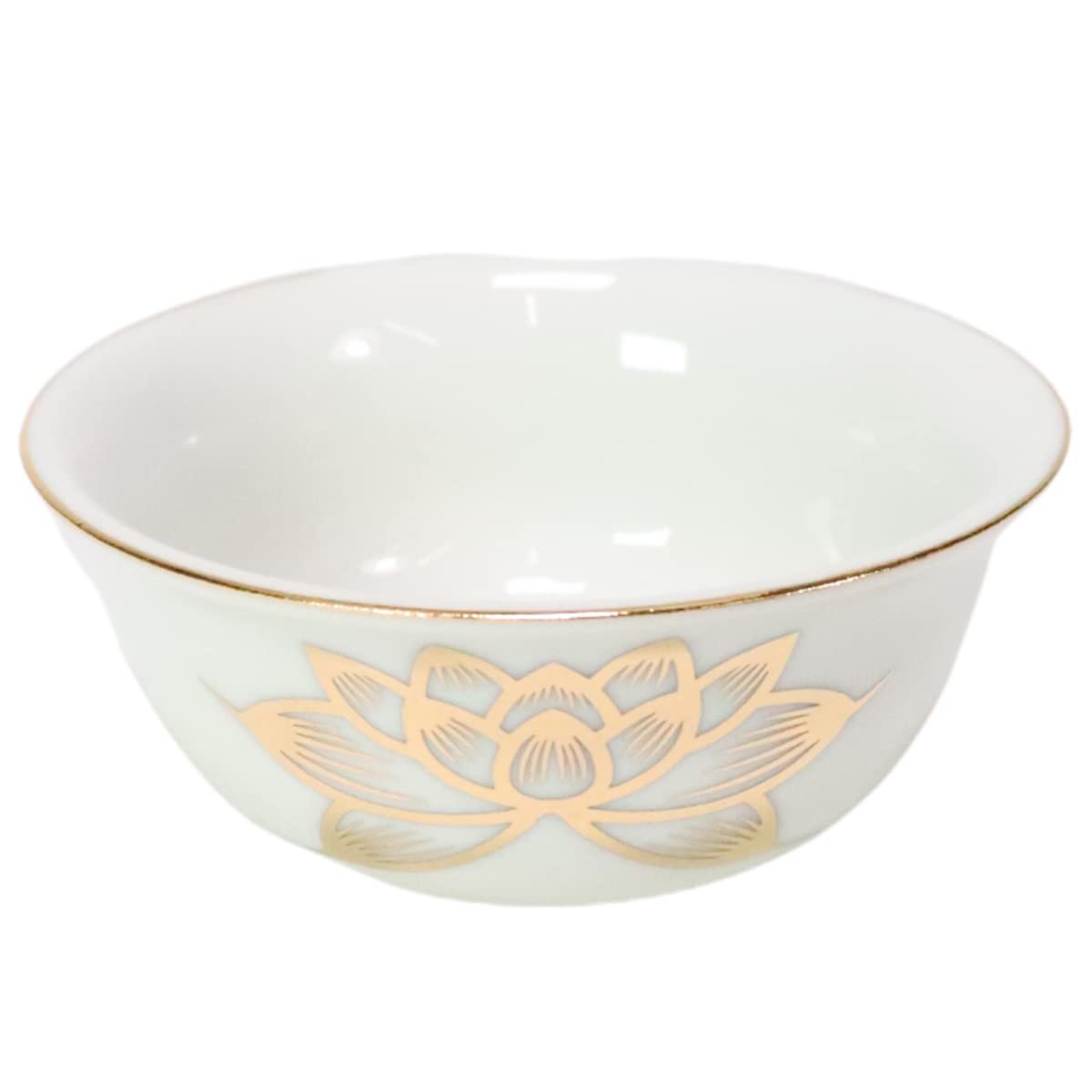 

Small Buddhist altar accessory (platinum lotus) for memorial services, Obon, and equinoxes.