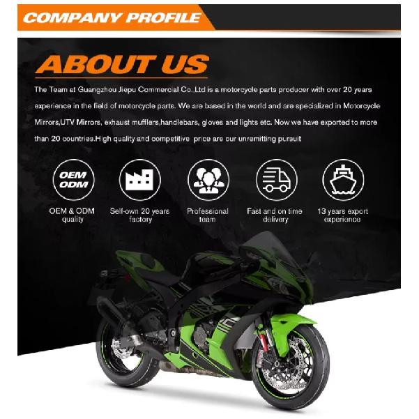 Motorcycle GP Exhaust Pipe Slip-On Short Mufflers With DB Killer Silencer For Honda Rebel 1100 CMX 500 300 CMX1100 CMX500 CMX300