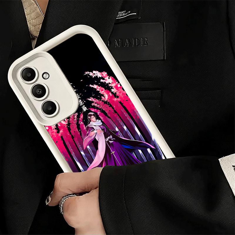 Phone Case for Samsung Galaxy A17 A16 A15 A14 A13 Bleach Kuchiki Byakuya A56 A36 A26 A55 A35 A25 A54 A34 A24 A53 A33 A23 A07 A06